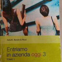 Libro Entriamo in Azienda Oggi 3, tomo 1