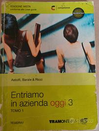 Libro Entriamo in Azienda Oggi 3, tomo 1