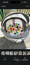 Mini lettino baby go fischer price