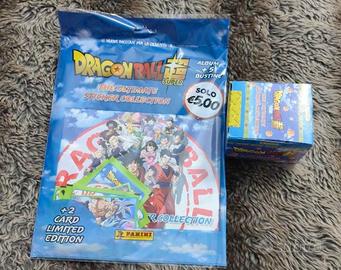 Album Figurine Dragon Ball Super + Box 36 bustine 
