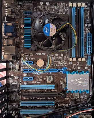 Scheda Madre Asus P8H77-V LE + Intel i7-3770