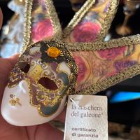 Maschera veneziana artigianale