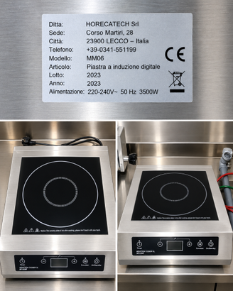 Piastra a induzione professionale HORECATECH MM06