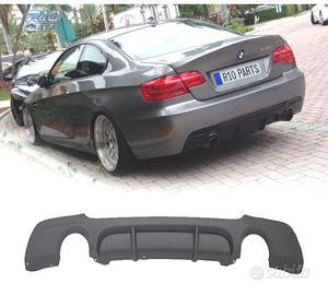 DIFFUSORE BMW E92 E93 LOOK M PERFORMANCE NERO OPAC