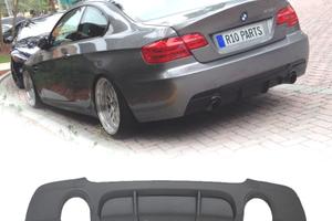 DIFFUSORE BMW E92 E93 LOOK M PERFORMANCE NERO OPAC