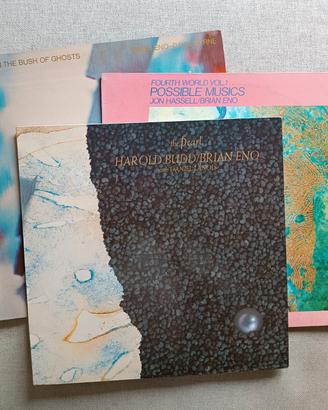 Piccolo lotto vinili Eno, Budd, Byrne