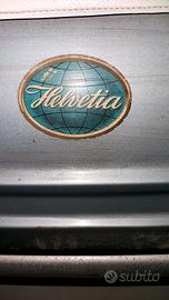 carrozzina anni 50 metallo e legno