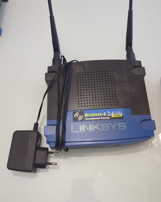 8 Router WiFi Linksys Wireless-G – stock da testar