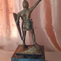 Statua in bronzo di Alberto  da Giussano 