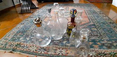 antiche bottiglie da liquore