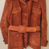 giacca di camoscio donna vintage originale anni'60