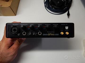 scheda audio terratec USB DMX 6 FIRE