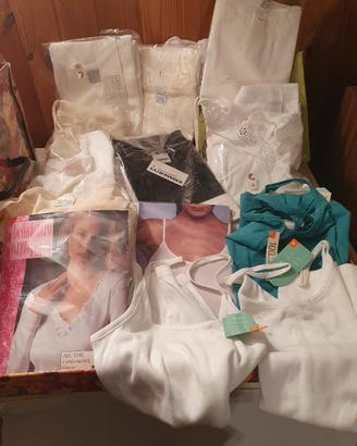 magliette intime e body donna 
