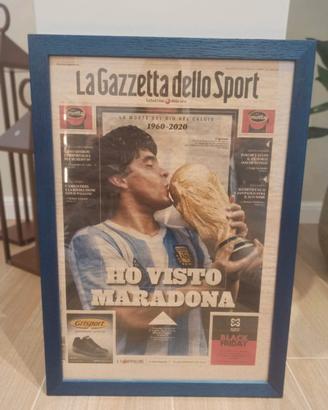 Quadro stampa Maradona