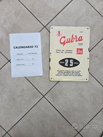 Calendario perpetuo vintage Gubra