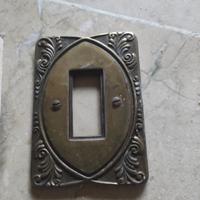 prese, interruttori, placche vintage