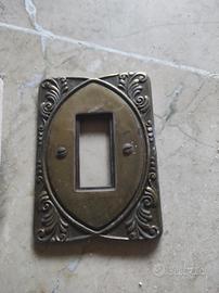 prese, interruttori, placche vintage