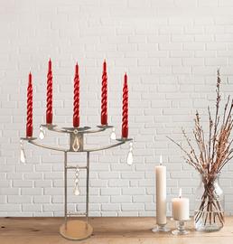 candelabro porta candela 