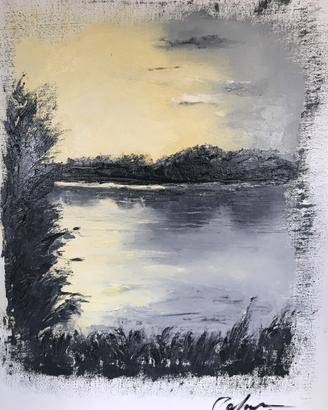quadro olio su tela