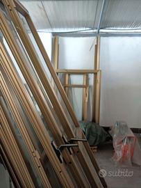 4 porte finestre e 2 finestre con relativi telai