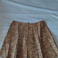 Gonna a pieghe corta Benetton