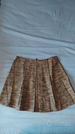 Gonna a pieghe corta Benetton