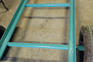 Rimorchio per il trasporto bins