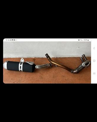 Scarico Yamaha tenere 700