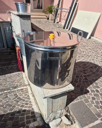 contenitore inox 18/10 150 L