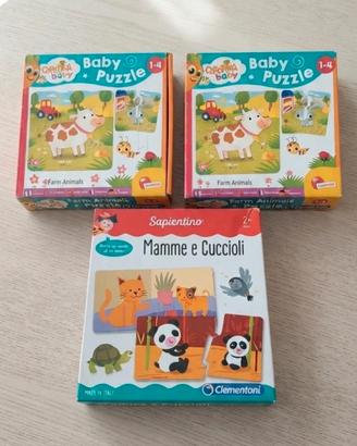 Lotto 3 Giochi Educativi Prima Infanzia 