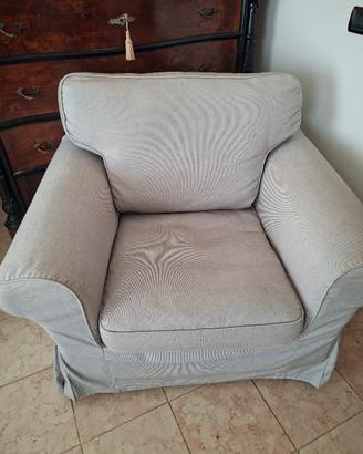 Poltrona EKTORP grigio chiaro