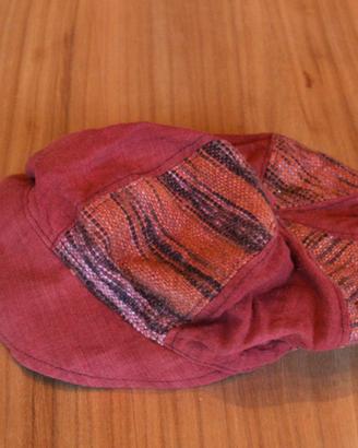 Cappello rosso cotone