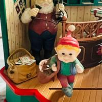 Carillon vintage “ufficio postale di Babbo Natale”