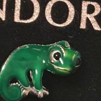 Charm camaleonte pascal in argento