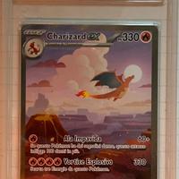 Pokémon 151 charizard ex fullart psa 9,5