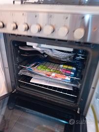 stufa gas/elettrica + cappa