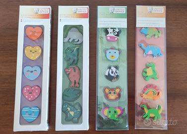 Gomme da cancellare con animali