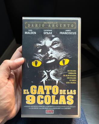 Il gatto a nove code, VHS Argento autografata