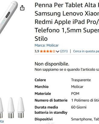 penna per tablet