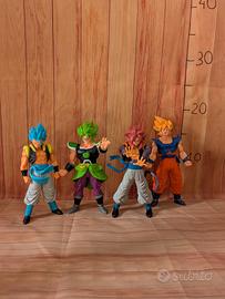 Action Figure Dragon Ball 4 Pezzi 