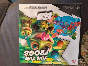 Gioco di società di abilità yum yum frogs