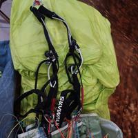 Parapendio completo.