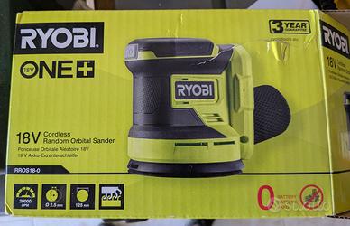 Ryobi levigatrice rotoorbitale  con batteria