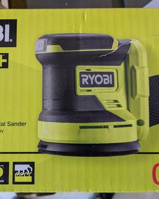 Ryobi levigatrice rotoorbitale  con batteria