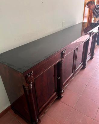 Mobile mogano rosso mattone 250X60X100