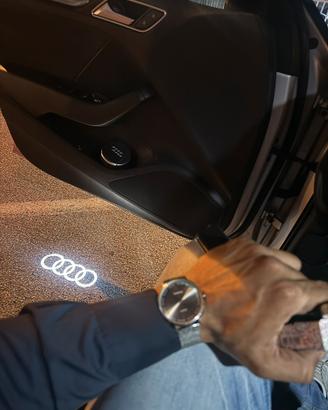 Led porta logo audi originali