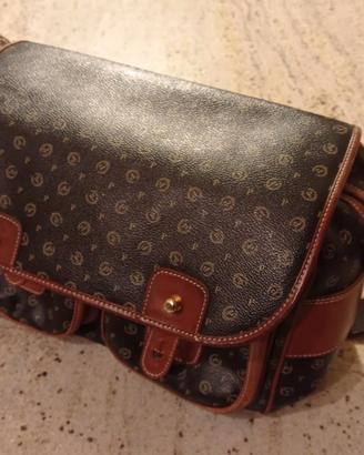 Borsa bauletto in pelle con tracolla Brand Pollini