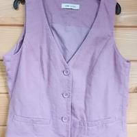 Gilet in lino taglia S