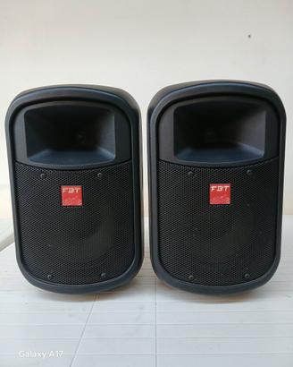 Coppia Casse Attive FBT Jolly 8Ra + Custodie