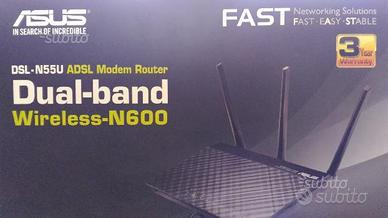 ASUS modem ADSL router wifi DSL-N55U